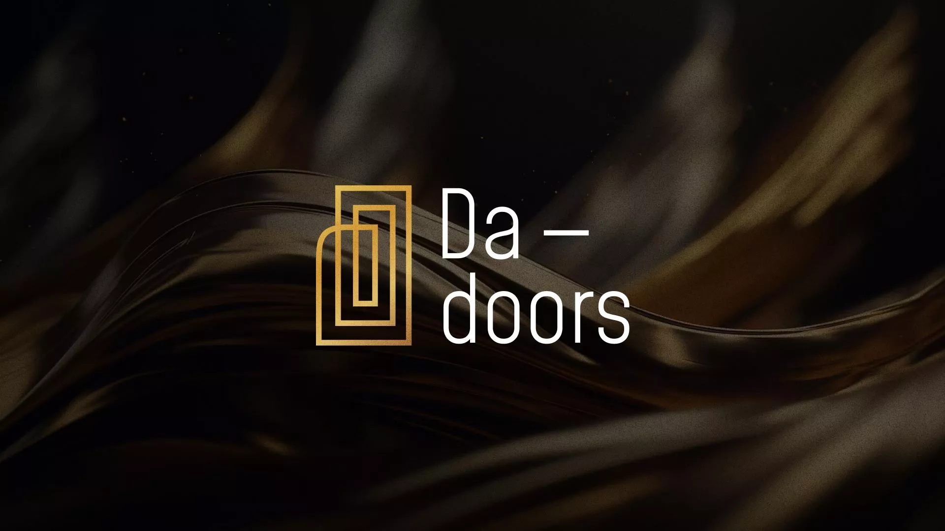 Разработка логотипа для компании «DA-DOORS» в Шагонаре